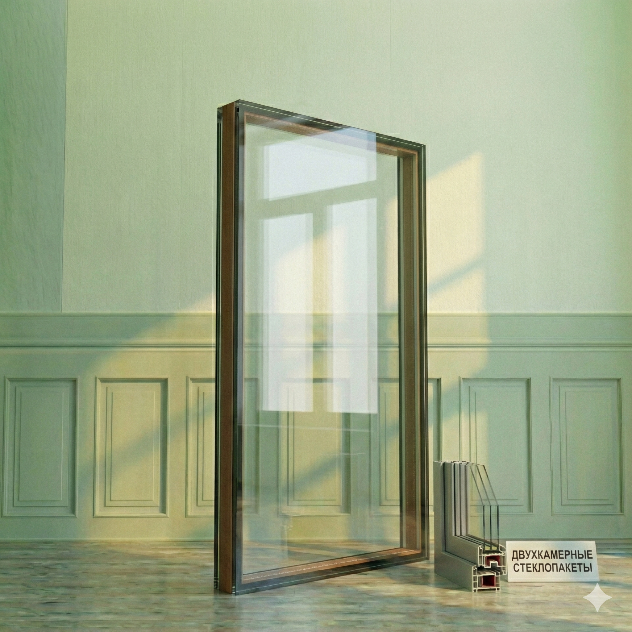 Двухкамерные стеклопакеты