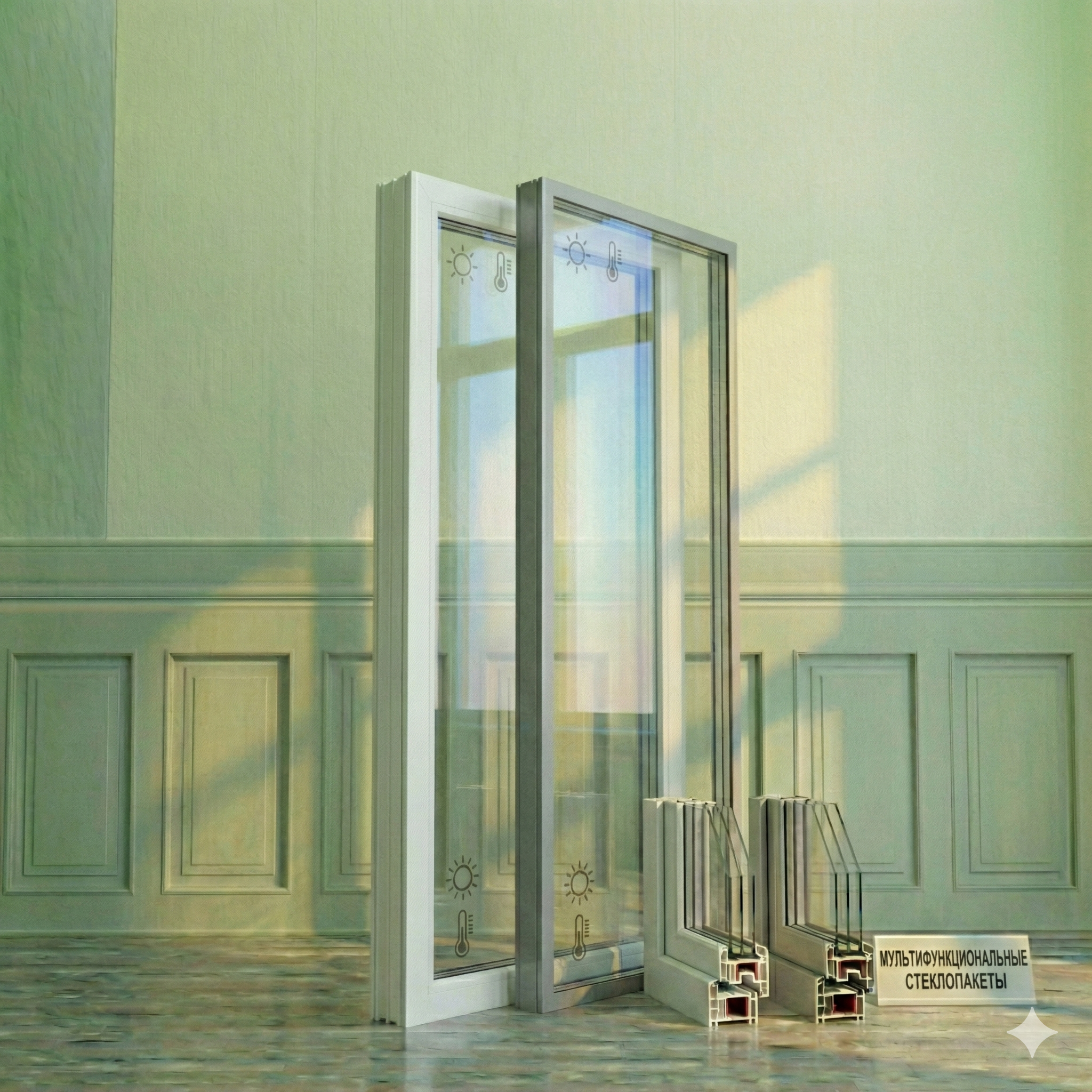 Мультифункциональные стеклопакеты