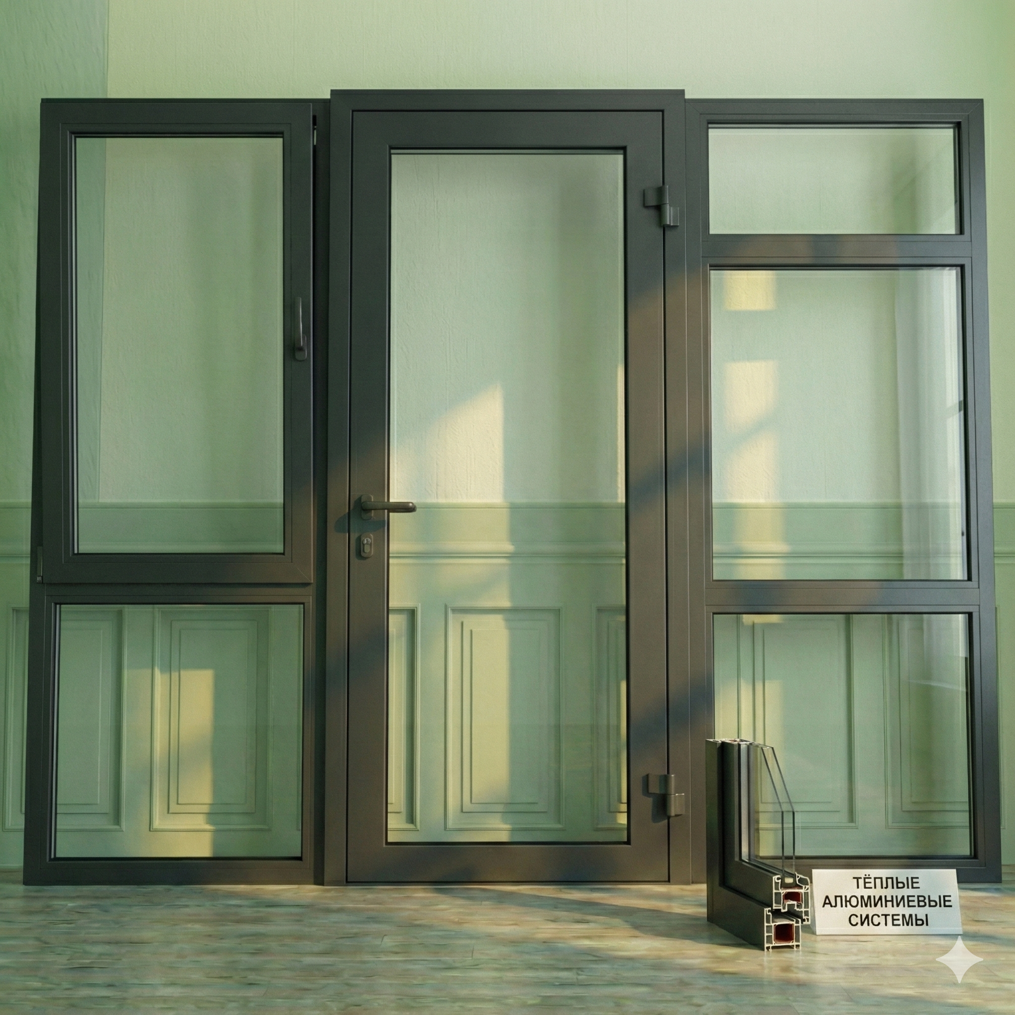 Тёплые алюминиевые системы