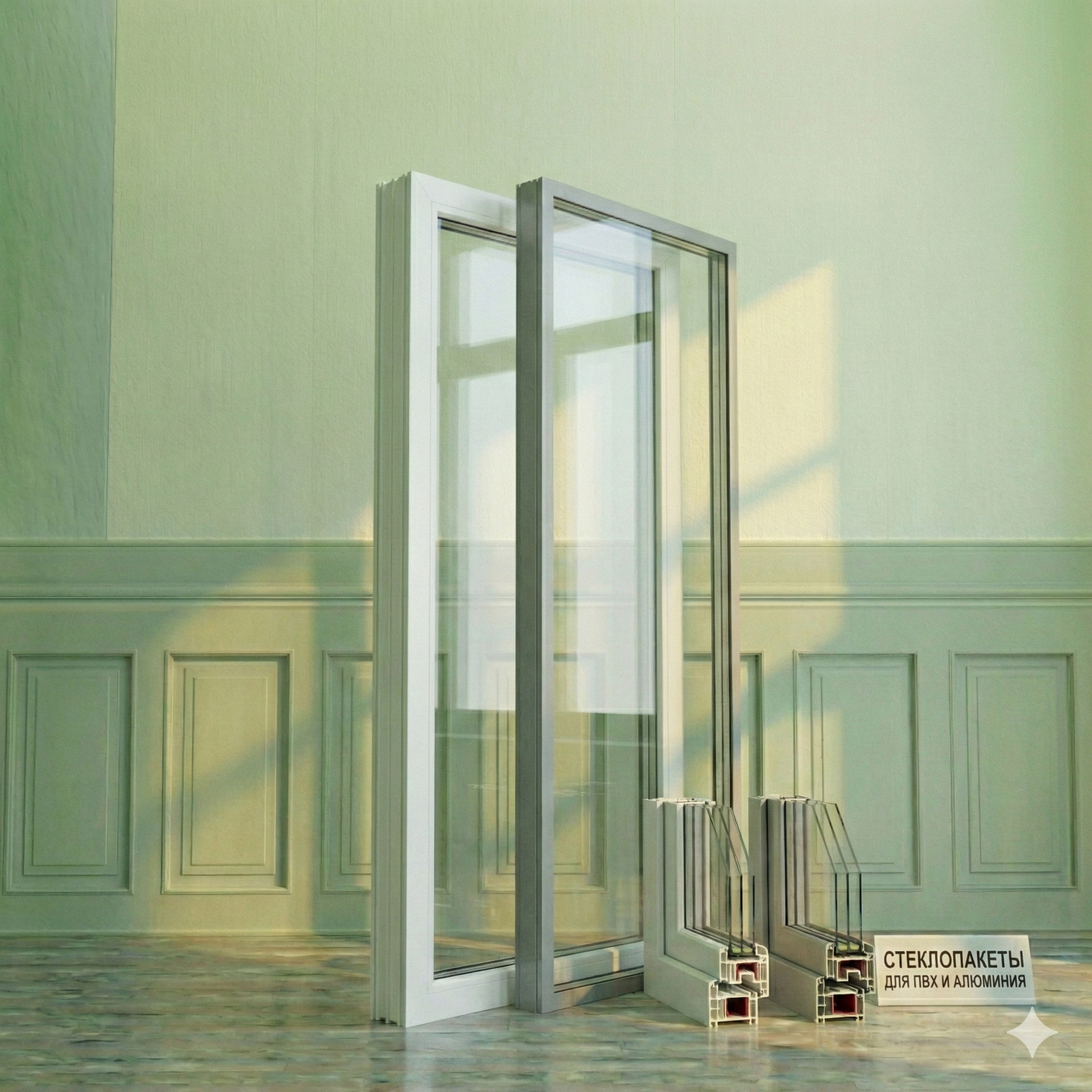 Стеклопакеты для ПВХ и алюминия