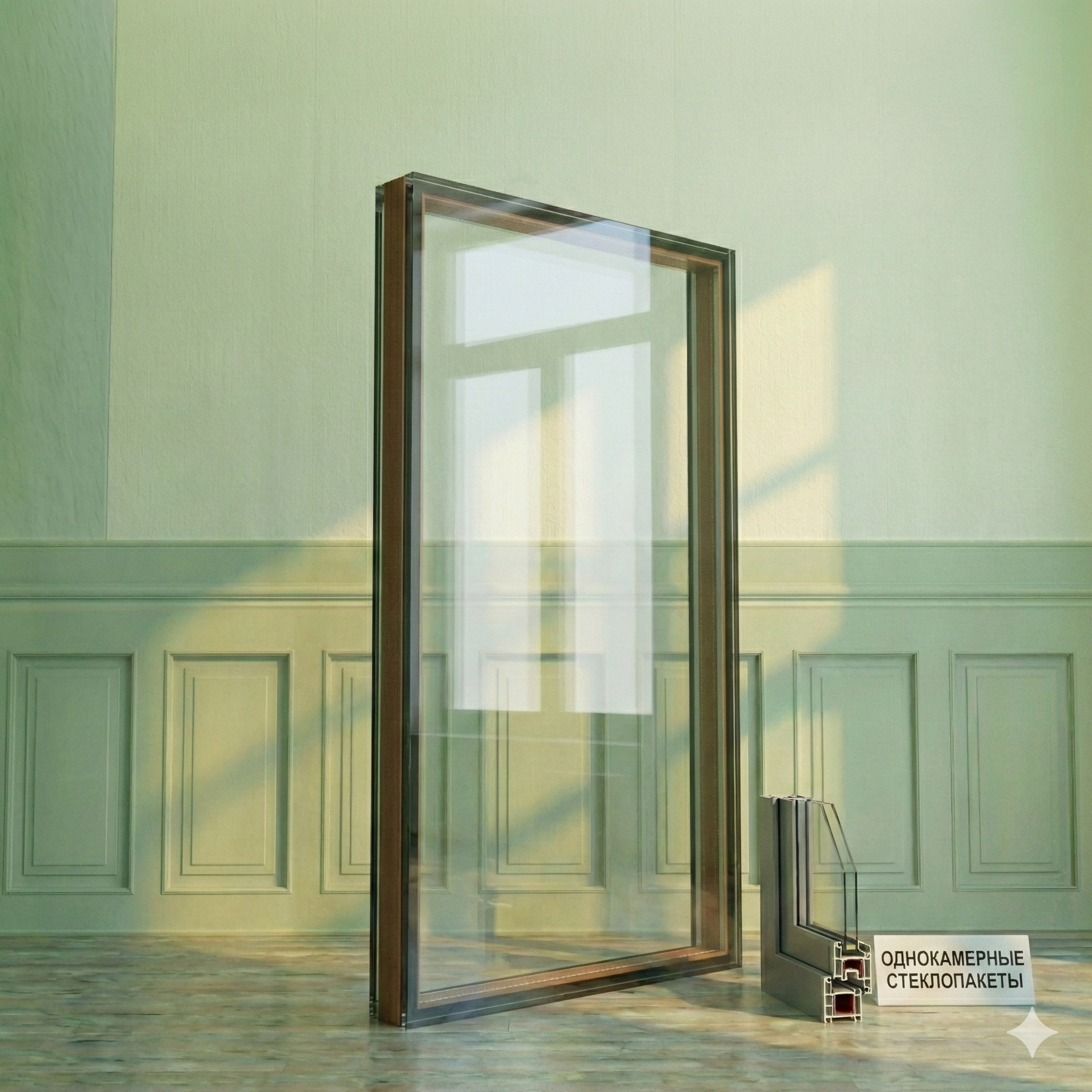 Однокамерные стеклопакеты